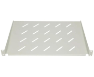 ExtraLink Półka do szaf wiszących 19" 300MM 1U (szara) - 492979 - zdjęcie 2